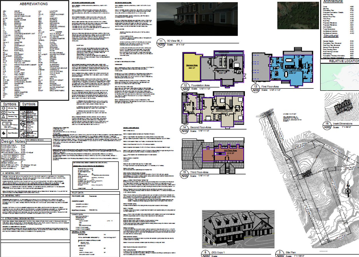 Technical Drawing Cover Sheet