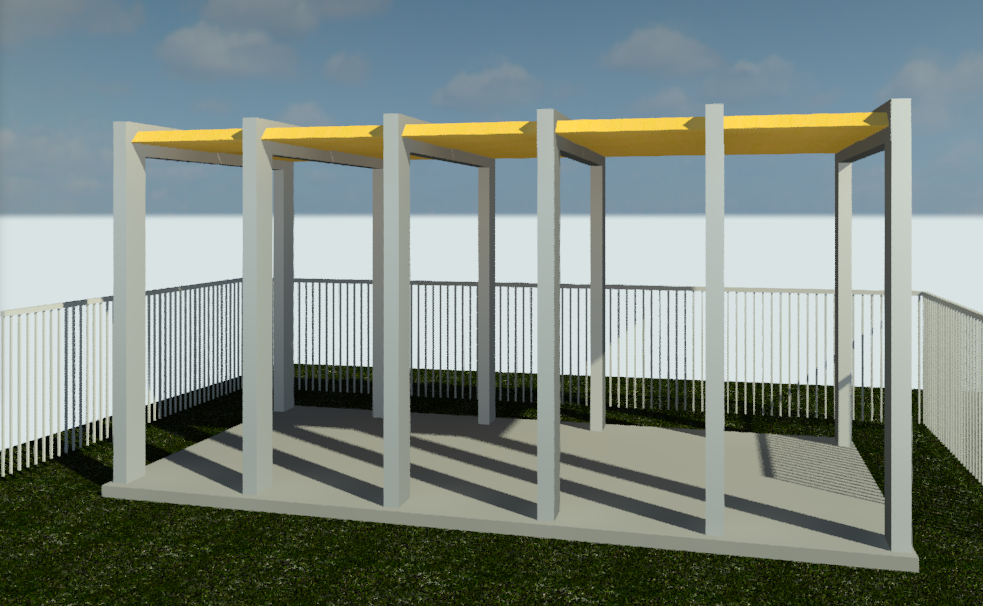 picture of a rendered BIM model