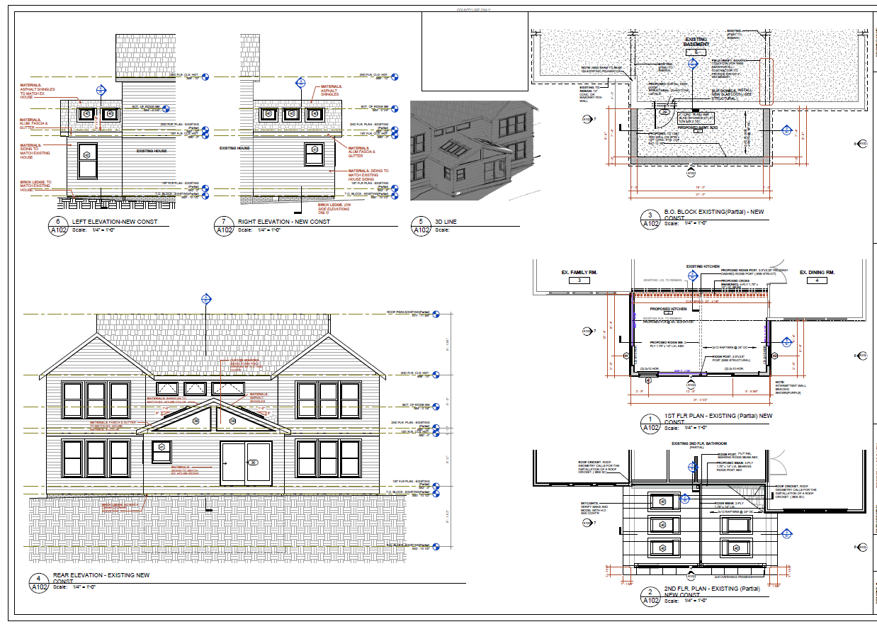 picture of rolled paper plan sets